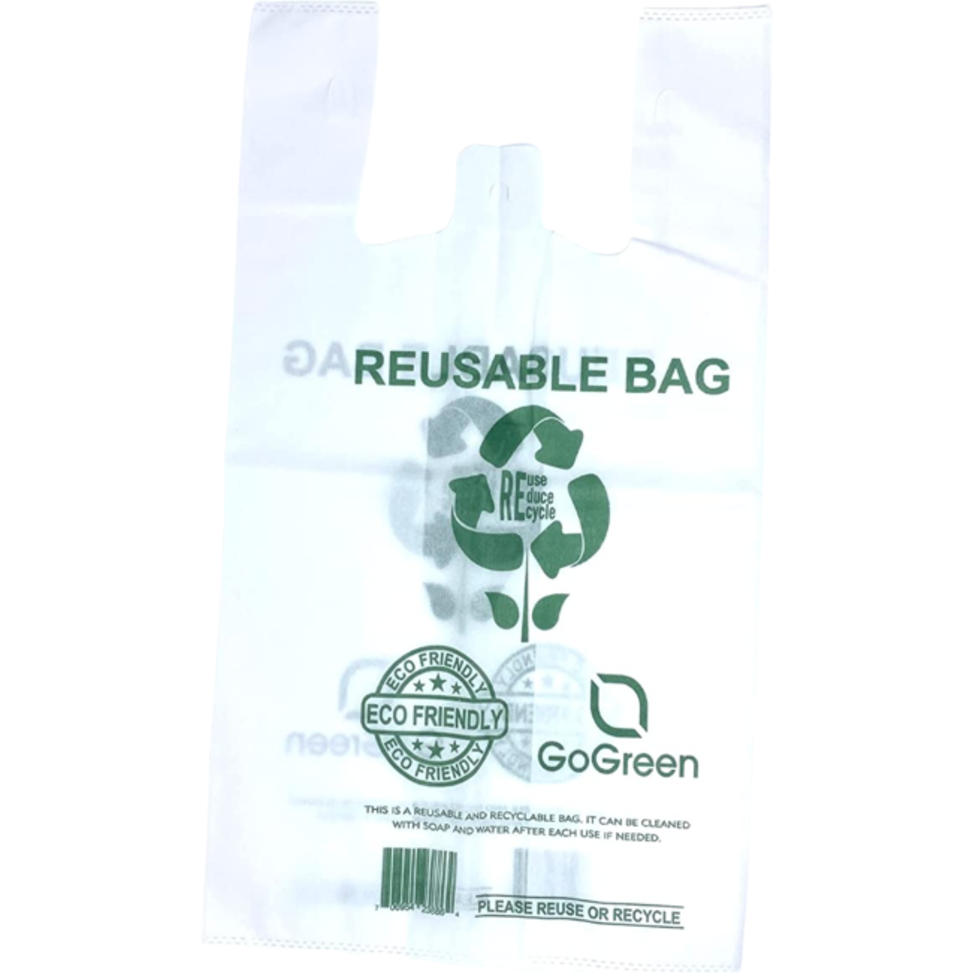 Reusable Recycling Bags - Green/Blue